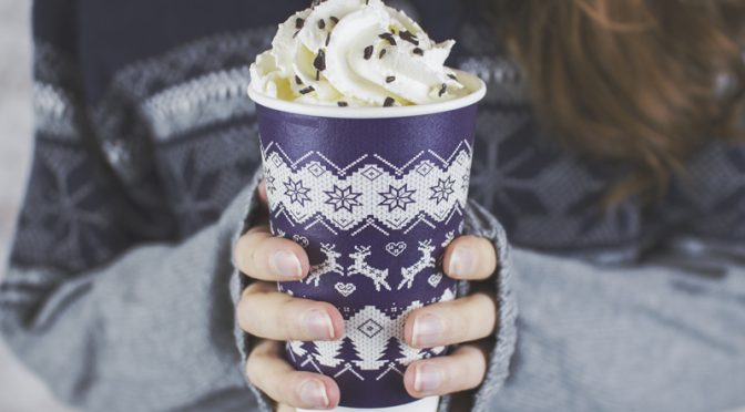 christmas jumper cups vegware compostable eco packaging