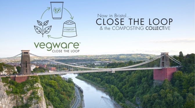 Bristol Vegware close the loop compost composting disposables single use plastic biodegradable collection waste recycling eco