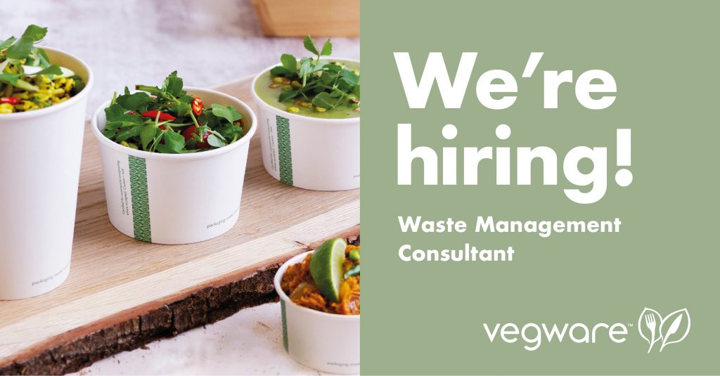 Waste Management Consultant career opportunity at Vegware