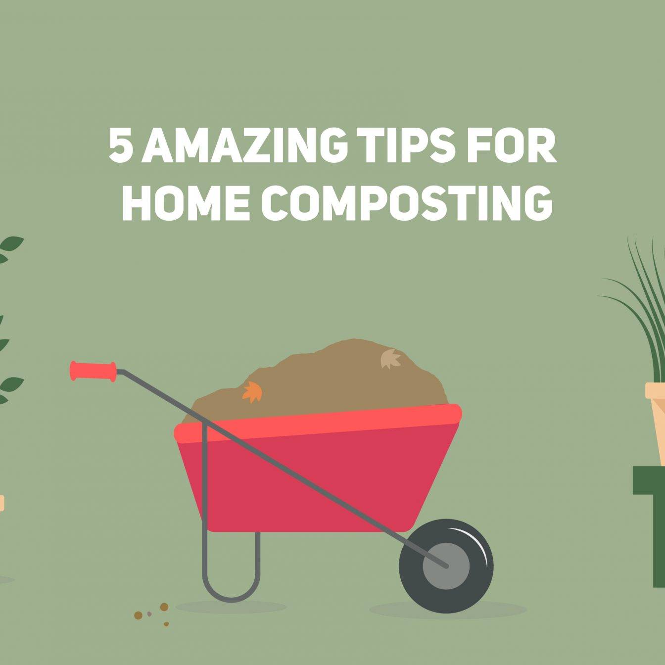 five amazing tips for home composting by Vegware