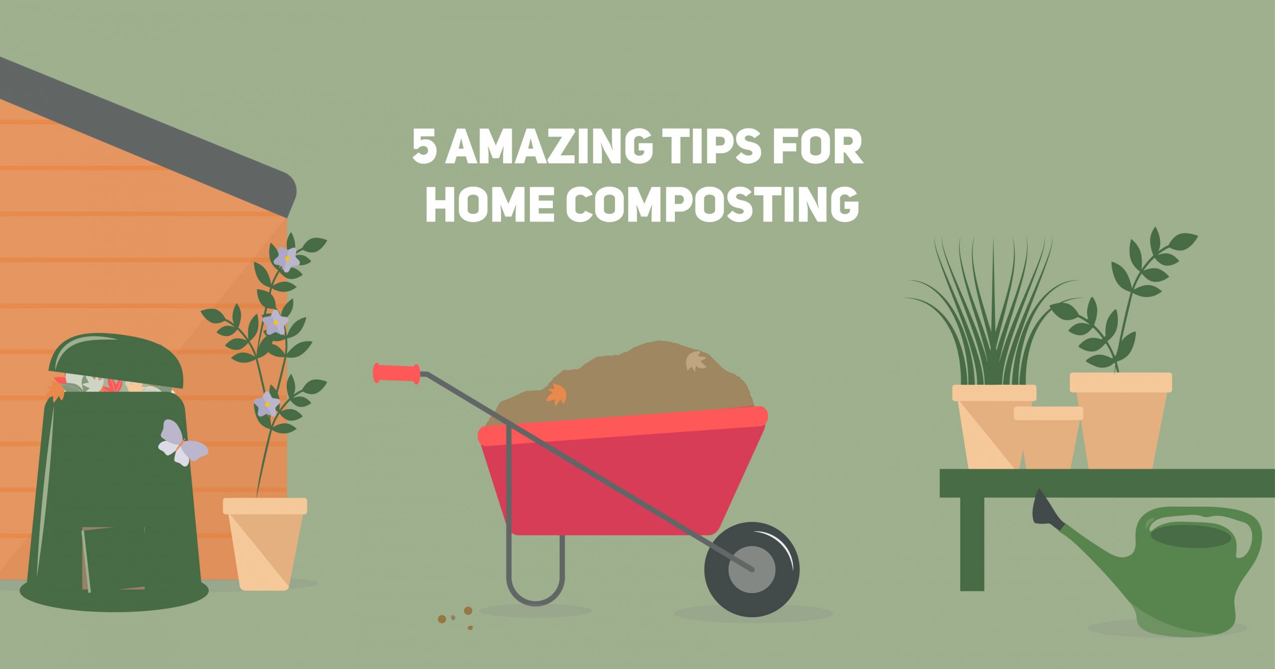 five amazing tips for home composting by Vegware