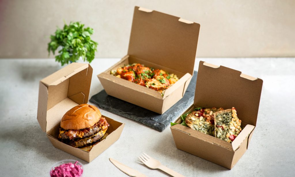 Vegware's microflute boxes and trays