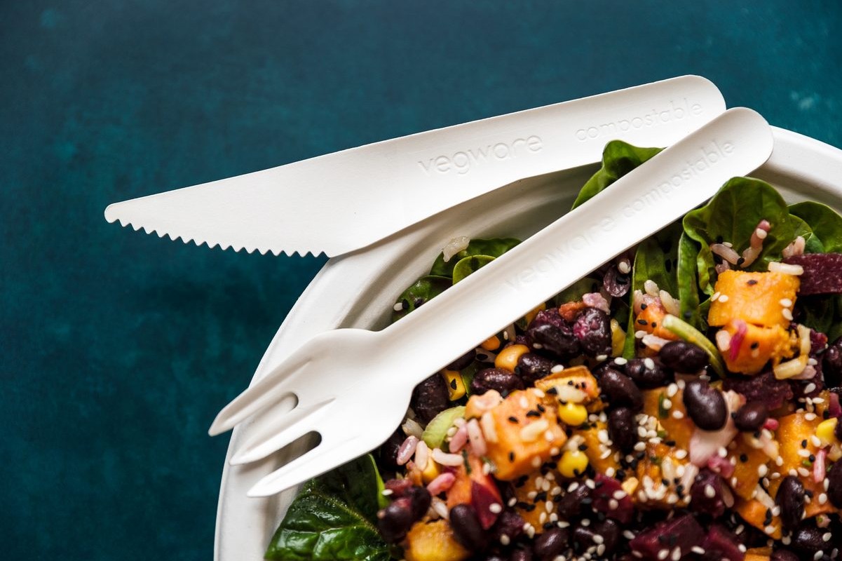 Vegware's brand-new, award-winning paper cutlery