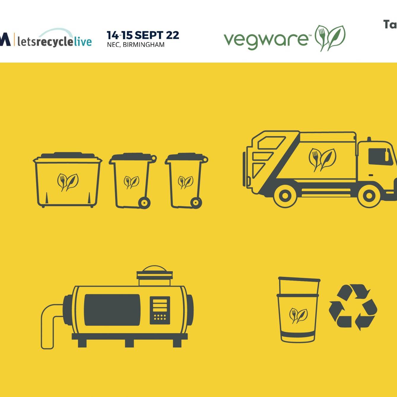 Vegware are at RWM Letsrecycle Live 2022!