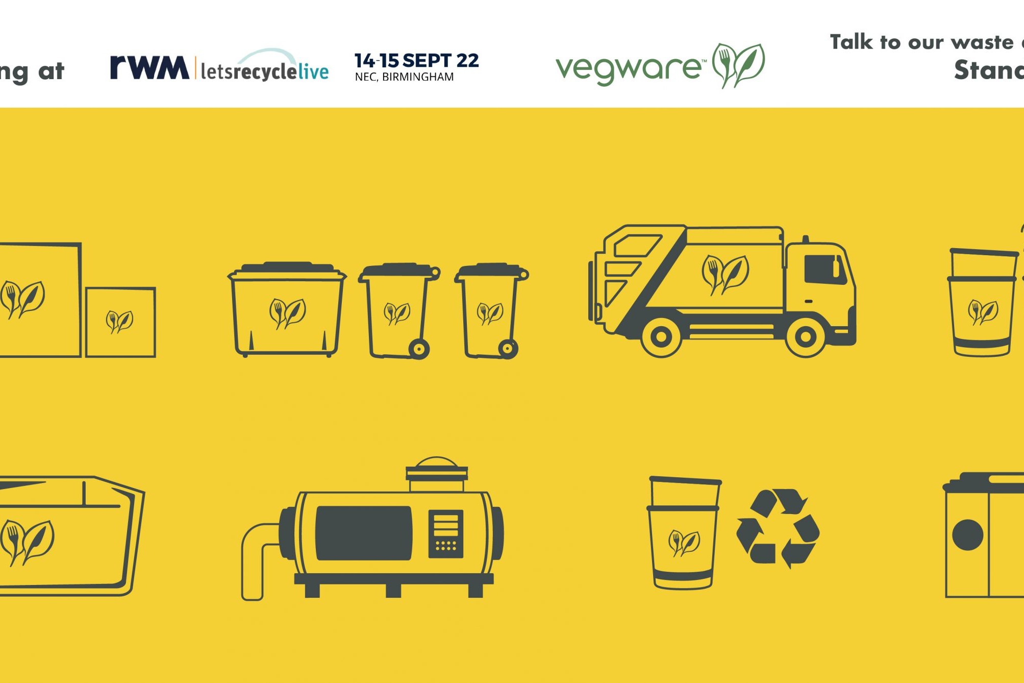 Vegware are at RWM Letsrecycle Live 2022!