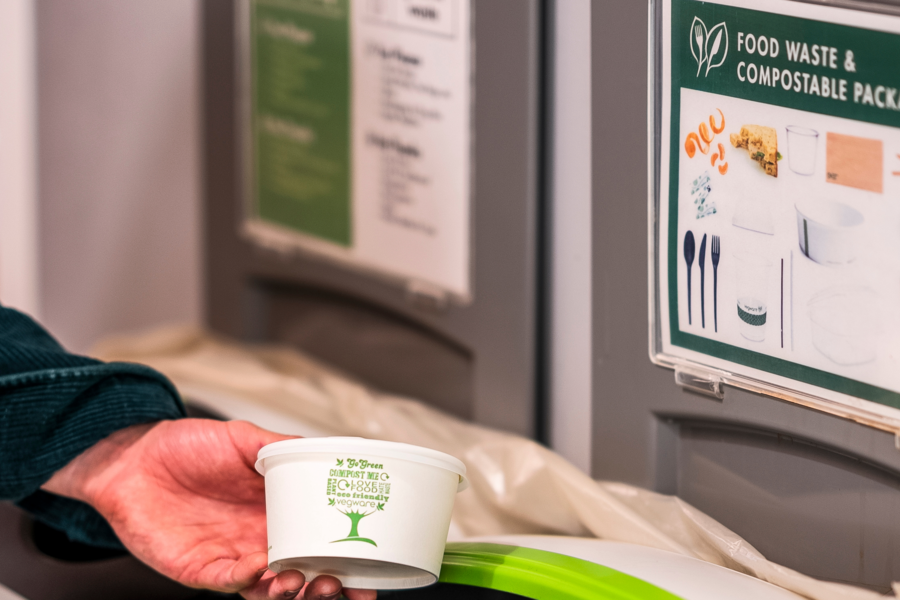 Vegware's Close the Loop service offers food waste and compostable packaging collections