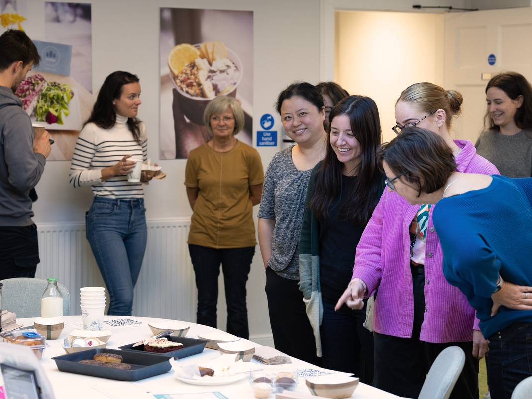 Vegware bake sale for McMillan