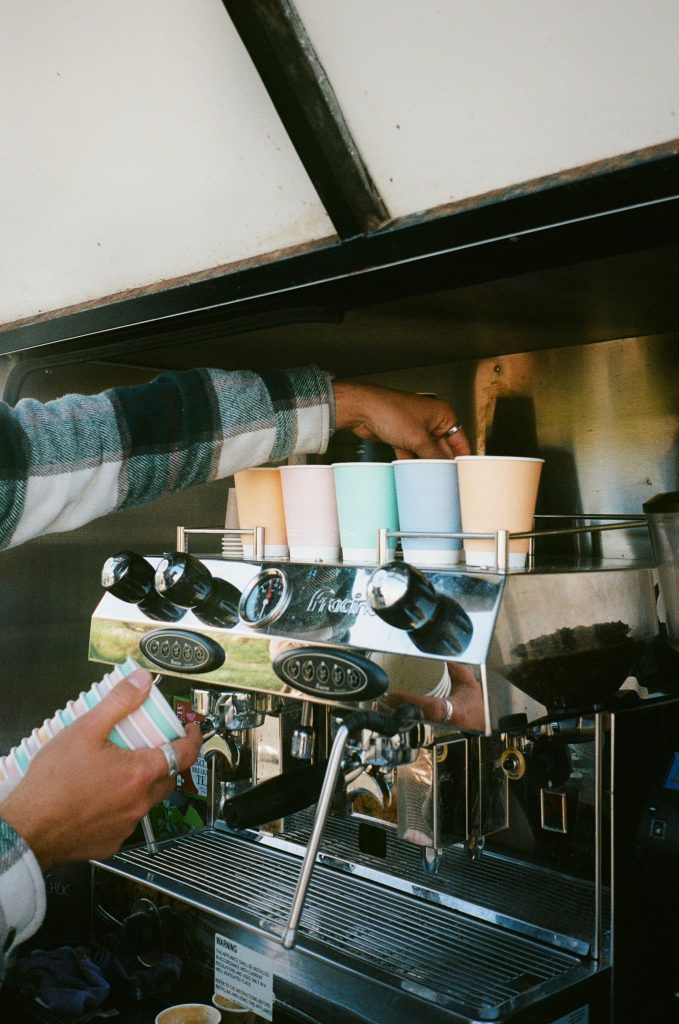 Vegware coffee shop packaging