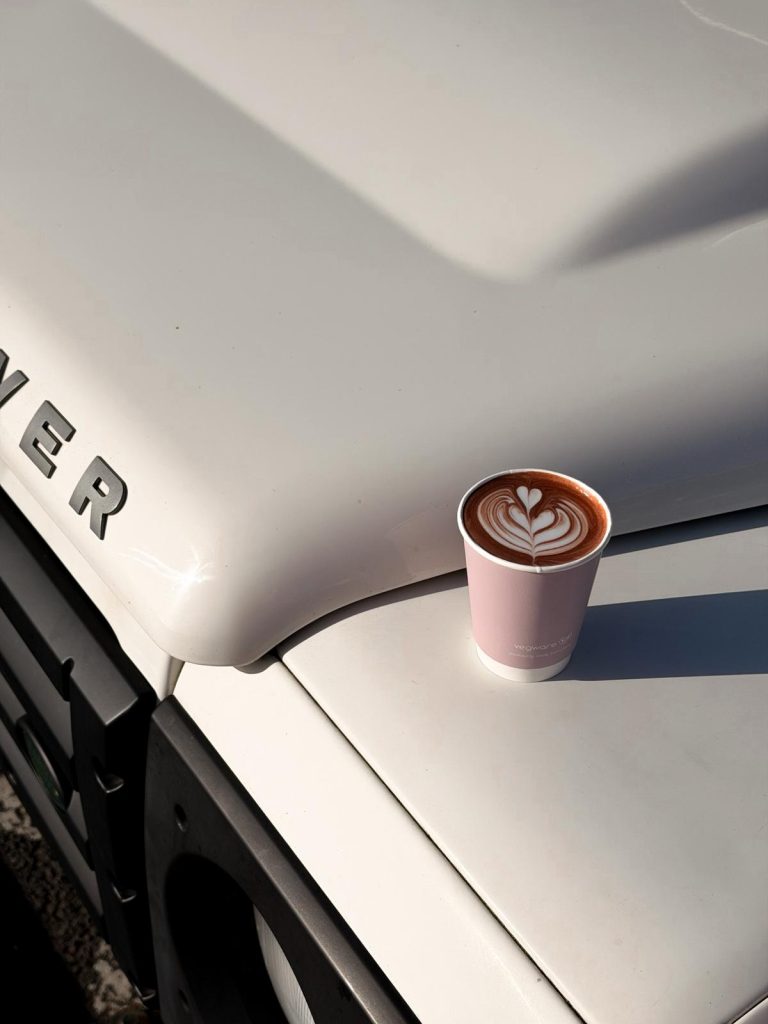Vegware coffee shop packaging
