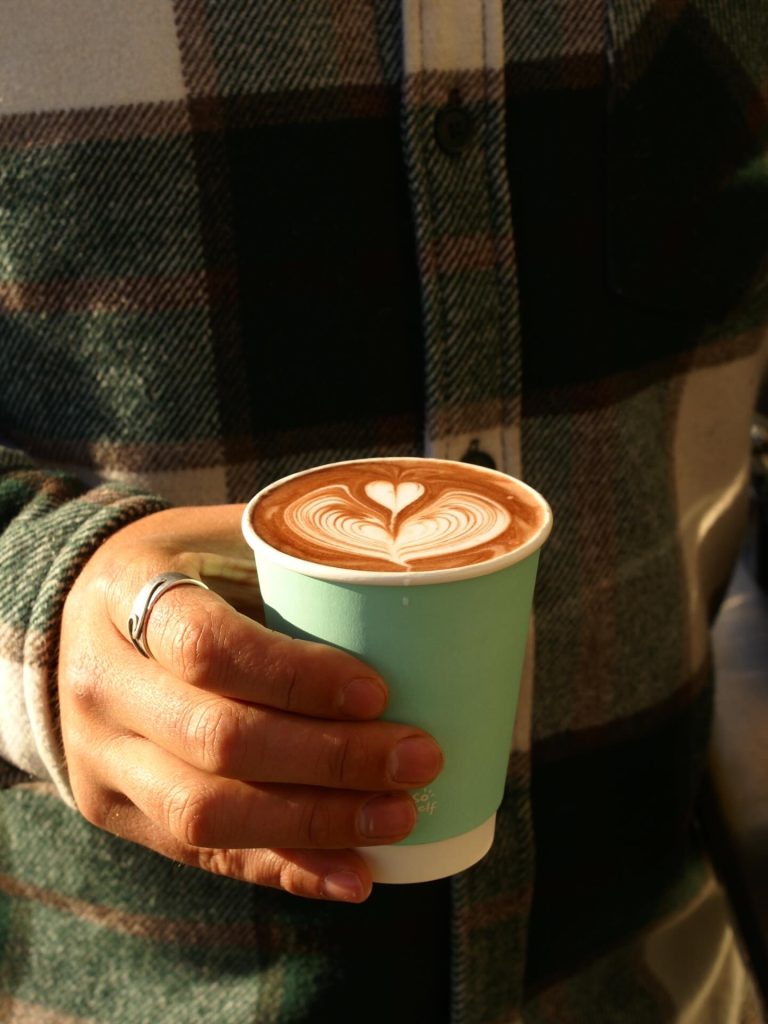 Vegware coffee shop packaging