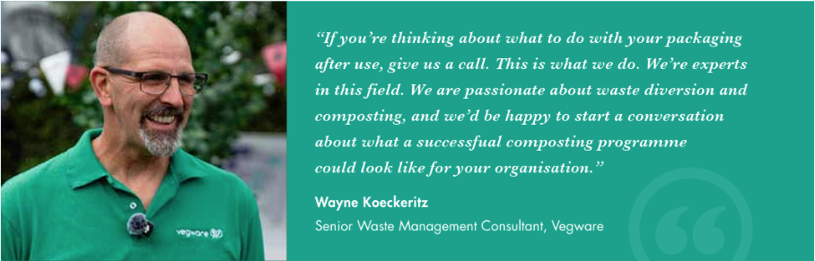 Vegware - compostable packaging for events