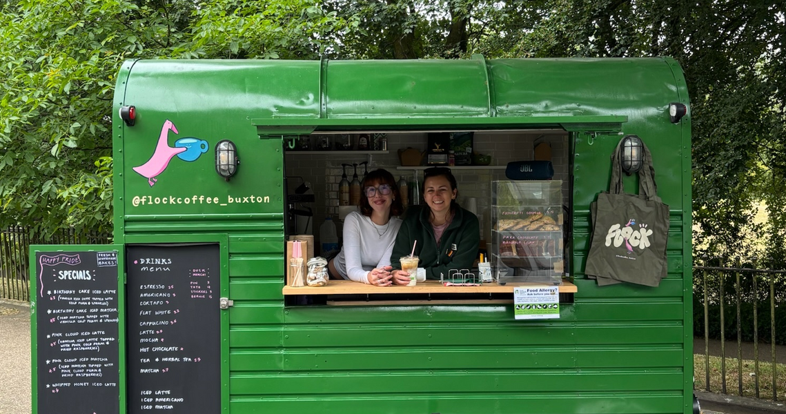 In The Neighbourhood: Flock Coffee Van